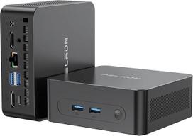 „PELADN“ mini kompiuteris su „Windows 7“, „Intel Pentium 7505“, 8GB LPDDR4X, 256GB SSD | Alternatyva „N100“/„N150“, „Wi-Fi 6“/„Bluetooth 5.3“, trys 4K ekranai per HDMI/USB-C, skirtas verslui ir namų biurui