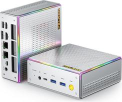 „PELADN AI Mini PC HO4“ su „AMD Ryzen 9 7940HS“, 16GB DDR5, 1 TB SSD | „Radeon 780M“, 2,5 G LAN, keturi 4K ekranai, USB4/HDMI/DP, skirtas dizainui, žaidimams ir turinio kūrimui