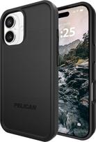 „Pelican Protector“ „iPhone 16“ dėklas [suderinamas su „MagSafe“] – tvirtas magnetinis telefono dėklas su 16 pėdų karinio lygio apsauga nuo kritimo – tvirtas telefono dėklas „iPhone 16“ – juodos spalvos