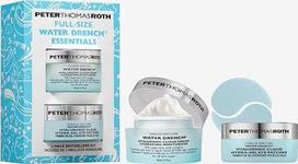 „Peter Thomas Roth Water Drench® Essentials“ 2 dalių rinkinys – drėkinamasis rinkinys su hialurono rūgštimi, kurį sudaro „Cloud Cream“ kremas ir akių pleistrai – intensyvus veido ir akių drėkinimas – priežiūra, stabdanti senėjimo procesus