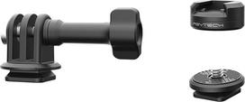 „PGYTECH CapLock“ veiksmo kameros greitojo tvirtinimo rinkinys, daugiafunkciniai priedai | Universaliai suderinamas su „DJI Osmo“ / „GoPro“ / „Insta360“, dviguba fiksavimo sistema, greitasis tvirtinimas, 1/4 colio sriegis