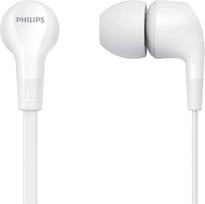 „PHILIPS Audio“ E1105WT/00 ausinės su integruotu nuotolinio valdymo pulteliu (8,6 mm neodimio garsiakalbis, galingi žemieji dažniai, aiškus garsas, patogus pritaikymas), baltos spalvos, TAE1105WT/00, vieno dydžio