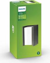„Philips Bridge“ lauko sieniniai šviestuvai su E27 lizdu, atsparūs vandeniui, antracito spalvos, IP44, atsparūs oro sąlygoms