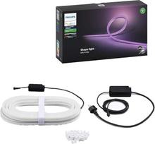 „Philips Hue White & Colour Ambient“ lauko šviesos juosta, balta, 5 m