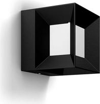„Philips myGarden Parterre“ LED lauko sieninis šviestuvas, 8 W, juodos spalvos, 13 x 13 x 13 cm