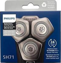 „Philips SH71/50“ vyriškas skustuvas, 5000/7000 serijos atsarginiai peiliukai (SH71/51 pora, užsienio versija) [lygiagretaus importo prekė]