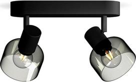 „Philips Sleet LED 2“ prožektoriai, E14 lemputė neįeina į komplektą, juodos spalvos, IP20