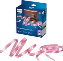 „Philips Smart Lighting“ RGB LED juosta, 15 m, C tipo, 16 milijonų spalvų, iš anksto nustatyti apšvietimo režimai, galima karpyti, lengvas įrengimas, suderinama su WLAN, prijungiama per „WiZ“, „Google Home“, „Alexa“, „Apple Home“