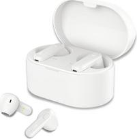 „PHILIPS TAT1138WT“ visiškai belaidės ausinės, baltos (IPX4) – 5 + 10 valandų