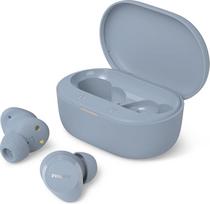 „PHILIPS TAT2100LB“ visiškai belaidės ausinės, „Bluetooth 6.0“, 36 valandų grojimo trukmė, 4 mikrofonai, aiškūs skambučiai, IPX4 atsparumas purslams, kišeninis įkrovimo dėklas, šviesiai mėlynos spalvos