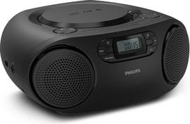 „Philips TAZ2000“ nešiojamasis CD grotuvas su FM radiju, „Bluetooth 6.0“, USB atkūrimu, garso įvestimi, dinamišku žemų dažnių stiprinimu, 6 vatų stereo garsiakalbiu, maitinimu iš elektros tinklo arba baterijų, nešimo rankena