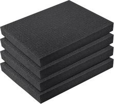 „Pick-And-Pluck“ putų įdėklas, 40,64 × 30,48 × 5,08 cm „Pick-Insert“ putų apsauginis dėklas, „Pluck“ putų lentelė įrankiams