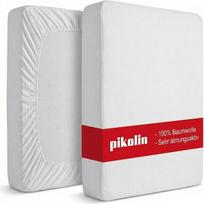 „Pikolin Home“ – čiužinio užvalkalas su tinkleliu, 100 % medvilnė, baltas, Lit 160–160 x 190/200 cm