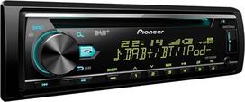 „Pioneer“ DEH-X7800DAB | 1DIN automobilių radijas | CD grotuvas su RDS, FM ir DAB/DAB+ imtuvais, CD | „Bluetooth“ | MP3 | USB | AUX įvestis | „Bluetooth“ laisvų rankų įranga | Suderinamas su „Android“ ir „iPod“/„iPhone“