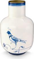 „Pip Studio“ „Pip & The Blue Bird“ metalinė vaza, 30 cm, mėlyna