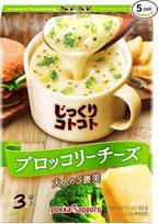 „Pokka Sapporo“ brokolių ir sūrio potažo sriuba, 3 vnt. × 5, Japonija