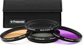 „Polaroid Optics“ 95 mm daugiasluoksnių 4 dalių filtrų rinkinys (UV, CPL, ND9 WARMING)