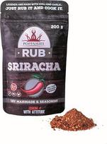 „Poppamies“ „Sriracha BBQ Rub“ – 100 % natūralūs barbekiu prieskoniai – sausas marinatas ir prieskonių mišinys, ypač tinkantis vištienai, jūros gėrybėms, daržovėms ir rūkytai mėsai – didmeninė pakuotė (200 g)