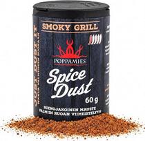„Poppamies Spice Dust“ „Smoky Grill“ prieskoniai – veganiškas BBQ prieskonių mišinys, 60 g
