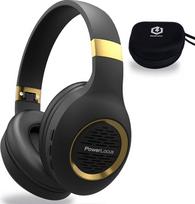 „PowerLocus“ „Bluetooth“ ausinės, dengiančios ausis, belaidės, sulankstomos, su mikrofonu, „Hi-Fi“ stereo, gilūs bosai, minkštos ausų pagalvėlės, belaidės ir laidinės ausinės, skirtos mobiliesiems telefonams, planšetiniams kompiuteriams ir asmeniniams kom
