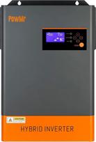 „PowMr 6200 W Hybrid Inverter MPPT“ – 48 V nuolatinės srovės į 220 V/230 V kintamosios srovės saulės energijos keitiklis su MPPT 120 A įkrovimo reguliatoriumi, palaikantis iki 12 lygiagrečiai prijungtų įrenginių, skirtas švino-rūgšties ir ličio baterijoms