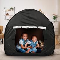 „Premium Pop Up Sensory Den“ jutiminė palapinė su tamsinimo funkcija, skirta vaikams su specialiais ugdymo poreikiais, su kelioniniu nešimo maišeliu