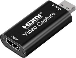 „PremiumCord“ HDMI įrašymo įrenginys, skirtas vaizdo ir garso įrašymui kompiuteryje, 4K@30Hz skiriamoji geba, Full HD @ 30Hz, „Plug and Play“