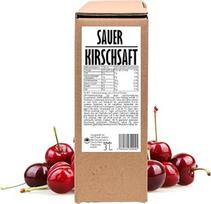 „Presster“ rūgščių vyšnių sultys, 100 % NFC, „Bag-in-Box“ pakuotė, 3 l, su čiaupeliu