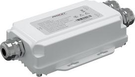 „PROCET“ lauko gigabito PoE signalo stiprintuvas, 45 W, 2 prievadai, PoE++ su 6 kV apsauga nuo viršįtampių, darbinė temperatūra nuo -40 °C iki 65 °C, suderinamas su „eero PoE 6/7“, „UniFi“ ir „Cisco“ belaidžiais prieigos taškais, „G5“ ir „G6 Pro“ PTZ AI k