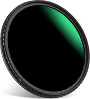 „PROfezzion“ kintamojo stiprumo ND filtras, 72 mm, ND2–ND400 neutralaus tankio filtras, skirtas „Nikon Z 24–70 mm f/4 S“, „Sigma“ 18–35 mm f1,8, „Sony FE“ 16–35 mm f4, „Canon EF“ 35 mm f1,4L II USM objektyvams ir kitiems 72 mm objektyvams
