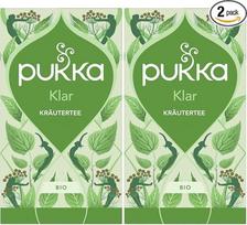 „Pukka Tea“ ekologiškos žolelių arbatos „Clear“ pakuotė, 2 vnt., po 40 arbatos maišelių