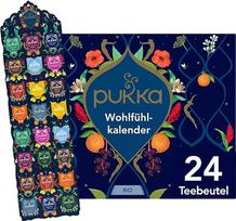 „Pukka“ ekologiškos arbatos Advento kalendorius 2025, dovanų rinkinys, 24 arbatos maišeliai