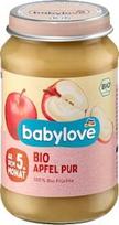 „Pure Fruit“ obuolių tyrė nuo 5-ojo mėnesio, 190 g – „DM Germany“ prekės ženklas – suderinama su „Babylove“ – „Pure Fruit“ obuolių tyrė nuo 5-ojo mėnesio, 190 g