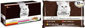 „PURINA GOURMET“ „A la Carte“ šlapias kačių maistas, įvairių skonių rinkinys, 60 vnt. pakuotė (60 x 85 g) ir „A la Carte“ šlapias kačių maistas, įvairių skonių rinkinys, 12 vnt. pakuotė (12 x 4 maišeliai po 85 g)
