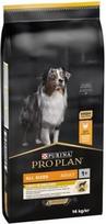 „Purina Pro Plan“ suaugusiems šunims visų dydžių, turintiems antsvorį arba kastruotiems, skirtas sausas šunų ėdalas „Optiweight“ su dideliu vištienos kiekiu, 14 kg