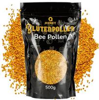 „Q Honey“ gėlių žiedadulkės, 500 g, neapdorotos bičių žiedadulkės, bitininkų kokybės, supermaistas