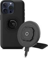 „QUAD LOCK“ lipnus automobilio prietaisų skydelio telefono laikiklis su „MAG“ belaidžio įkrovimo galvute V2 ir „MAG“ dėklu, skirtas „iPhone 15 Pro Max“