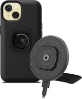 „QUAD LOCK“ lipnus automobilio prietaisų skydelio telefono laikiklis su „MAG“ belaidžio įkrovimo galvute V2 ir „MAG“ dėklu, skirtas „iPhone 15 Plus“