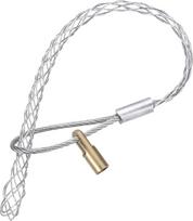 „QUARKZMAN“ kabelio įdėklas, skirtas 4–6 mm skersmens kabelinėms strypams, kabelio įtraukimo pagalba, 24 cm, cinkuoto plieno ištraukiama spyruoklė, skirta elektros kabelių klojimui, tuštiems kabeliniams vamzdžiams, sidabrinė