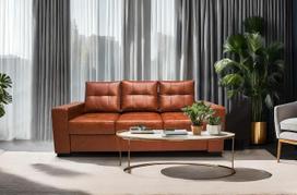 „Quattro Meble“ tikros odos trisėdė sofa „Mallorca Spades“ – ypač plati (205 cm) odinė sofa iš tikros odos, didelis spalvų pasirinkimas