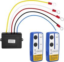 „QWORK“ gervės nuotolinio valdymo pultas. Elektrinės gervės nuotolinio valdymo pultas, veikimo nuotolis 30–70 m, 12 V. Baterijos į komplektą neįeina.