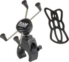 „RAM Mount“ RAM-HOL-UN10-400 laikiklis (telefonui, juodos spalvos, pasyvus laikiklis, kompozitinė medžiaga, nerūdijantis plienas, „X-Grip“)