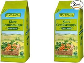 „Rapunzel“ skaidri sriuba be mielių, papildymo pakuotė, 2 vnt. (2 x 500 g) – ekologiška