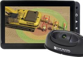 „RAV-KI“ dirbtinio intelekto asmenų aptikimo kamerų rinkinys su „Full HD“ monitoriumi ir vairuotojo perspėjimo sistema „CARGUARD Systems“
