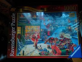 „Ravensburger“ 1000 dalių dėlionė – Kalėdų Senelio Kalėdų sąrašas