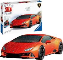 „Ravensburger“ 3D dėlionė „Lamborghini Huracán EVO“ – 3D dėlionė suaugusiems ir vaikams nuo 8 metų, automobilių modelis, modelio surinkimas be klijų