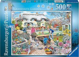 „Ravensburger“ dėlionė „Senelio sodas“ (500 dalių), skirta suaugusiems ir vaikams nuo 10 metų