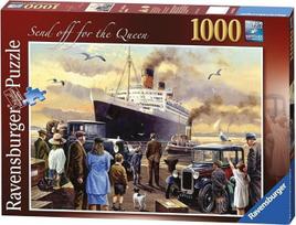 „Ravensburger“ dėlionė „Karalienės išlydėjimas“ (1000 dalių)