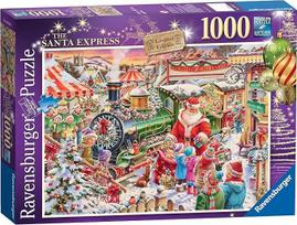 „Ravensburger“ Kalėdos 2013 m. riboto tiražo dėlionė „Santa Express“ (1000 dalių)