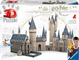 „Ravensburger“ – „Hogwartso pilies“ rinkinys: „Haris Poteris“ 3D dėlionė, 1200 dalių, nuo 10 metų